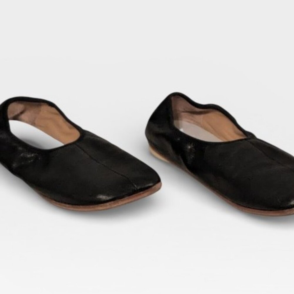 MM6 MAISON MARGIELA Black Anatomic Loafers Size 36 / 5.5